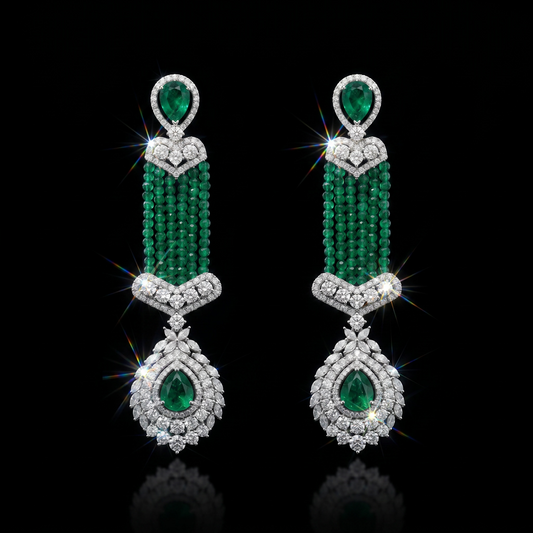 Emerald Royale Necklace Set