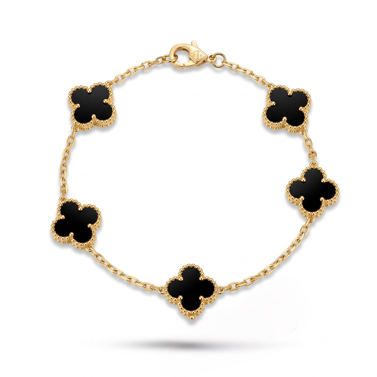 Noir Clover Bracelet