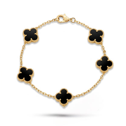 Noir Clover Bracelet