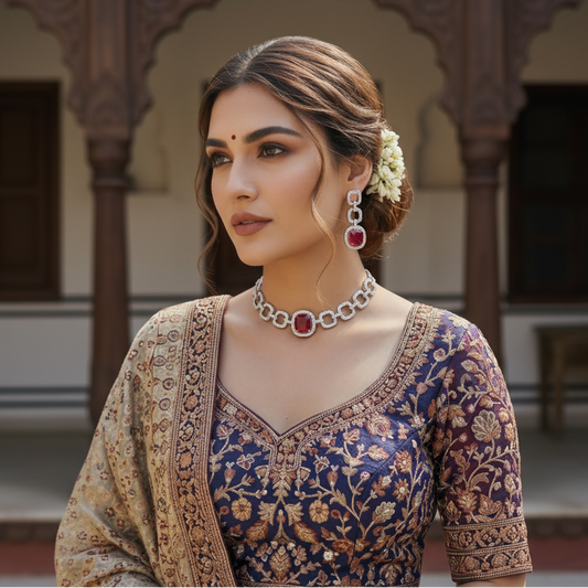 Ruby Royale Jewelry Set