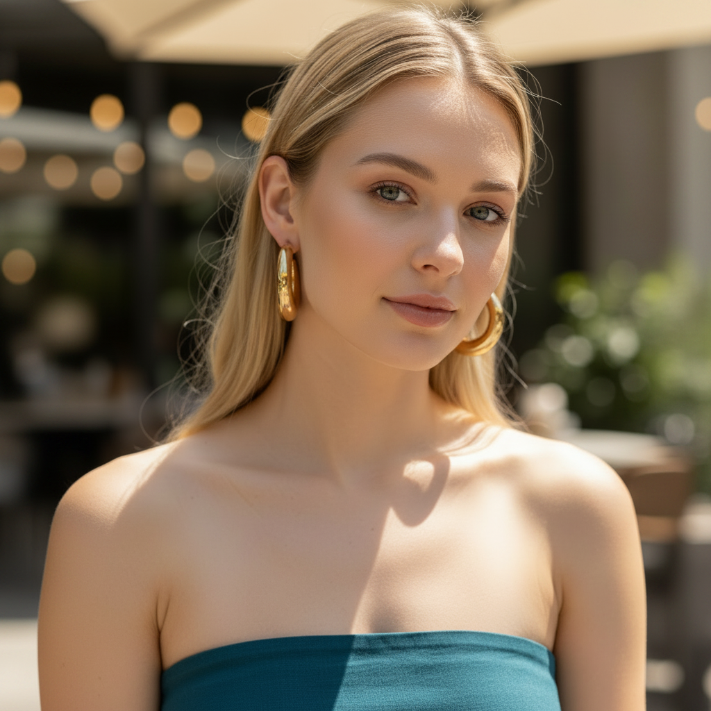 Aurelia Statement Hoops