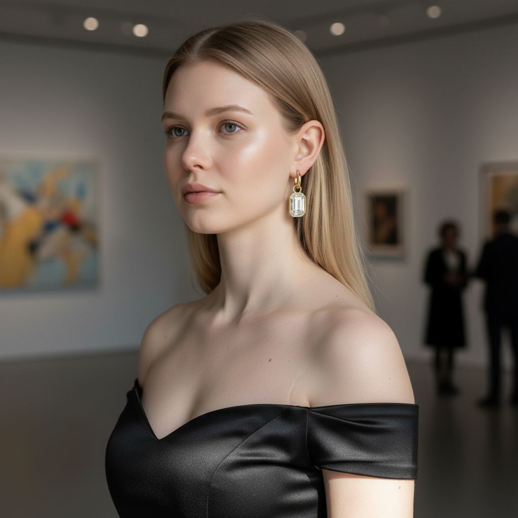 Lumière Crystal Earrings