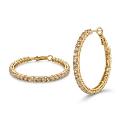 Aurum Luxe Hoops