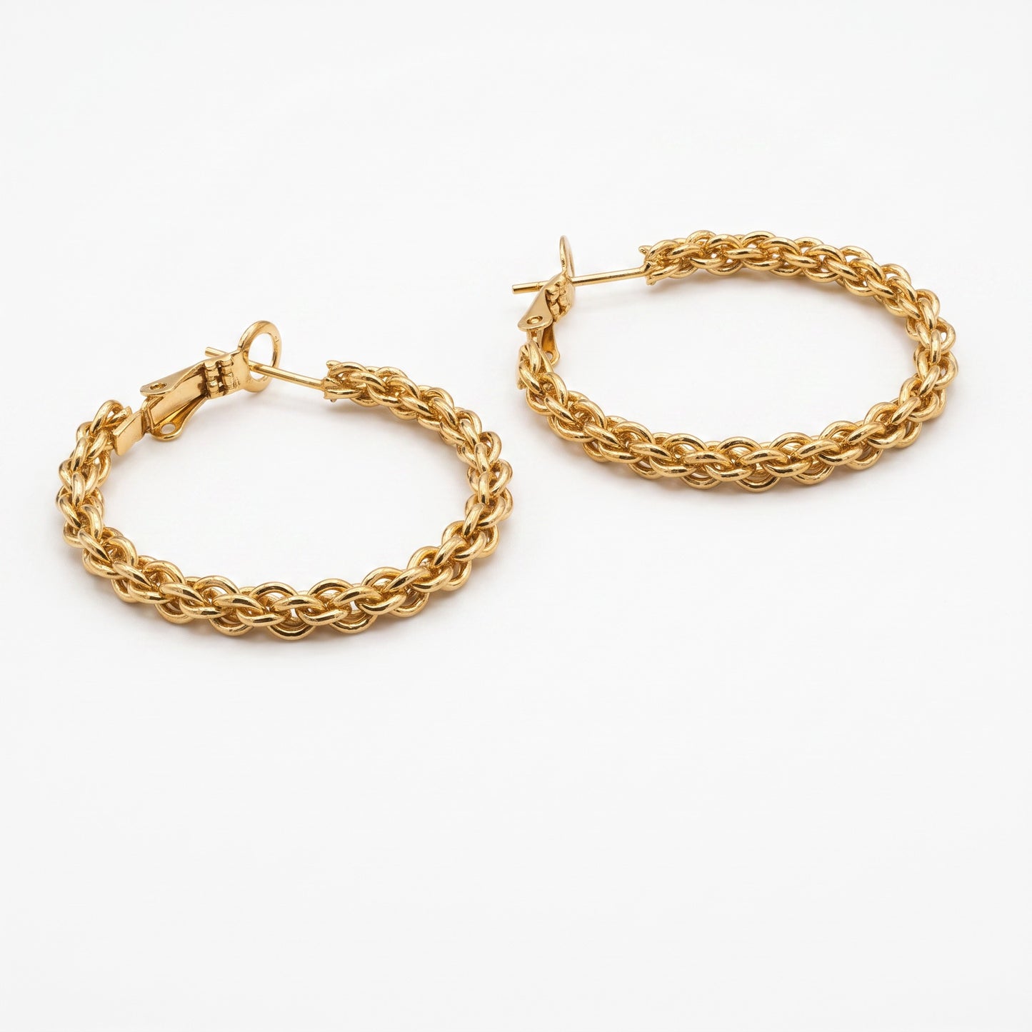 Luna Crystal Hoops