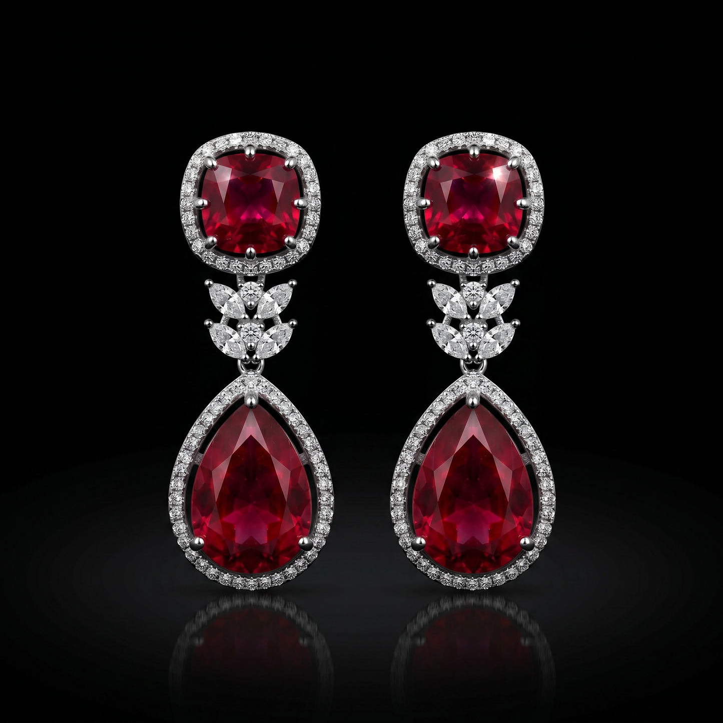 Burgundy Royale Jewelry Set