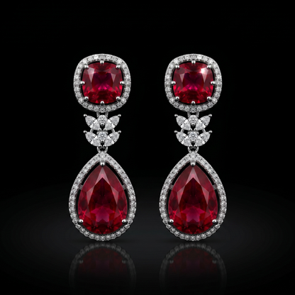 Burgundy Royale Jewelry Set