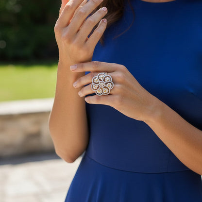 Imperial Bloom Statement Ring