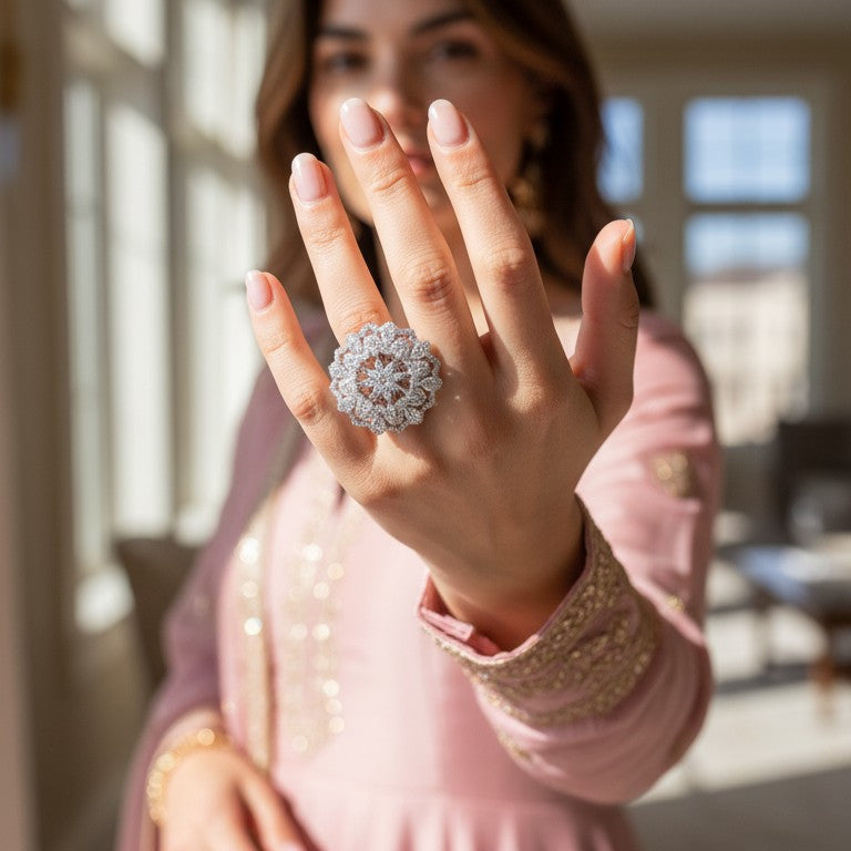 Imperial Rosette Ring