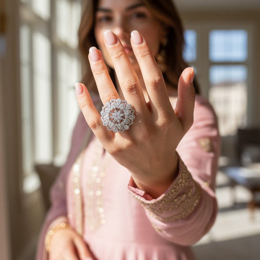 Imperial Rosette Ring
