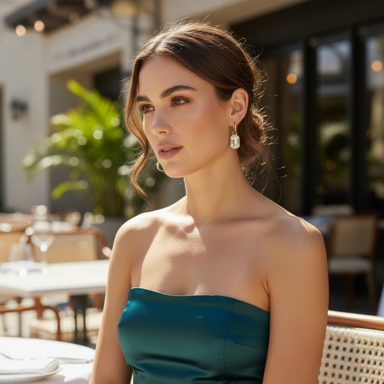 Lumière Crystal Earrings