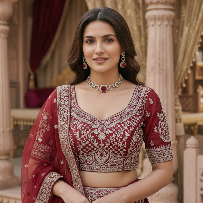 Ruby Royale Jewelry Set