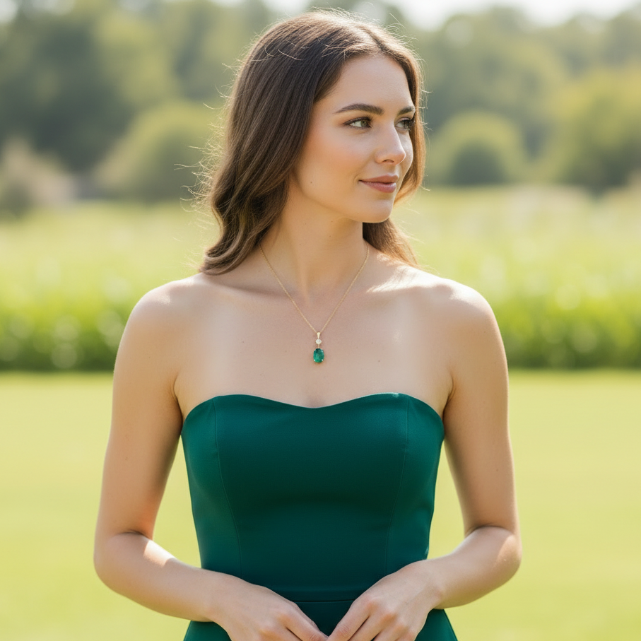 Emerald Grace Necklace