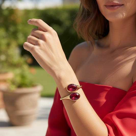 Ruby Duo Bracelet