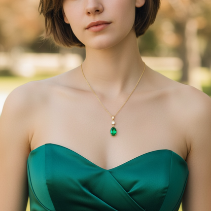Emerald Grace Necklace