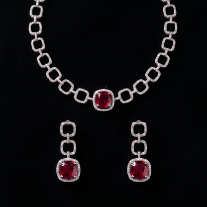 Ruby Royale Jewelry Set