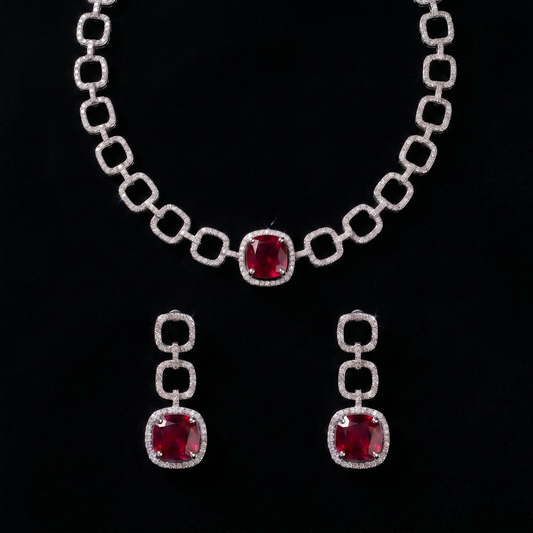 Ruby Royale Jewelry Set