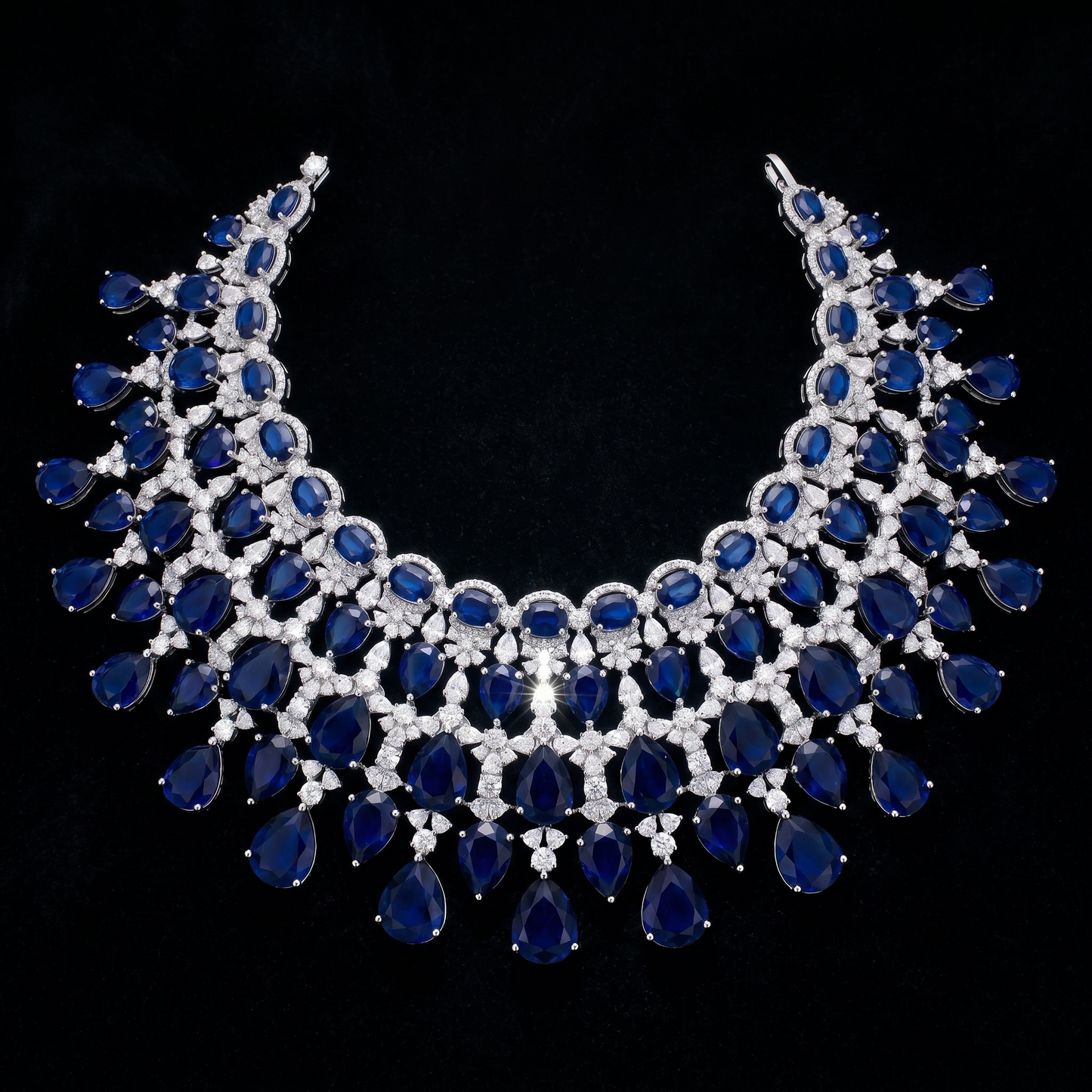 Sapphire Royale Jewelry Set