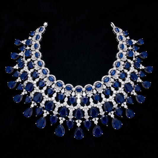Sapphire Royale Jewelry Set