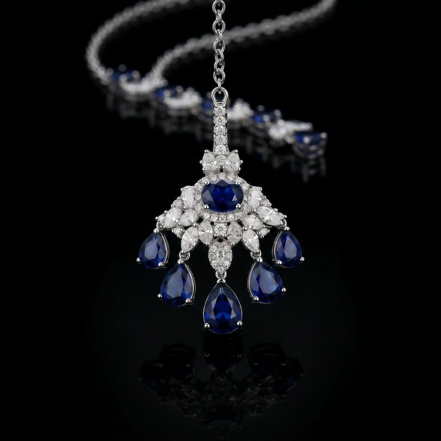Sapphire Royale Jewelry Set