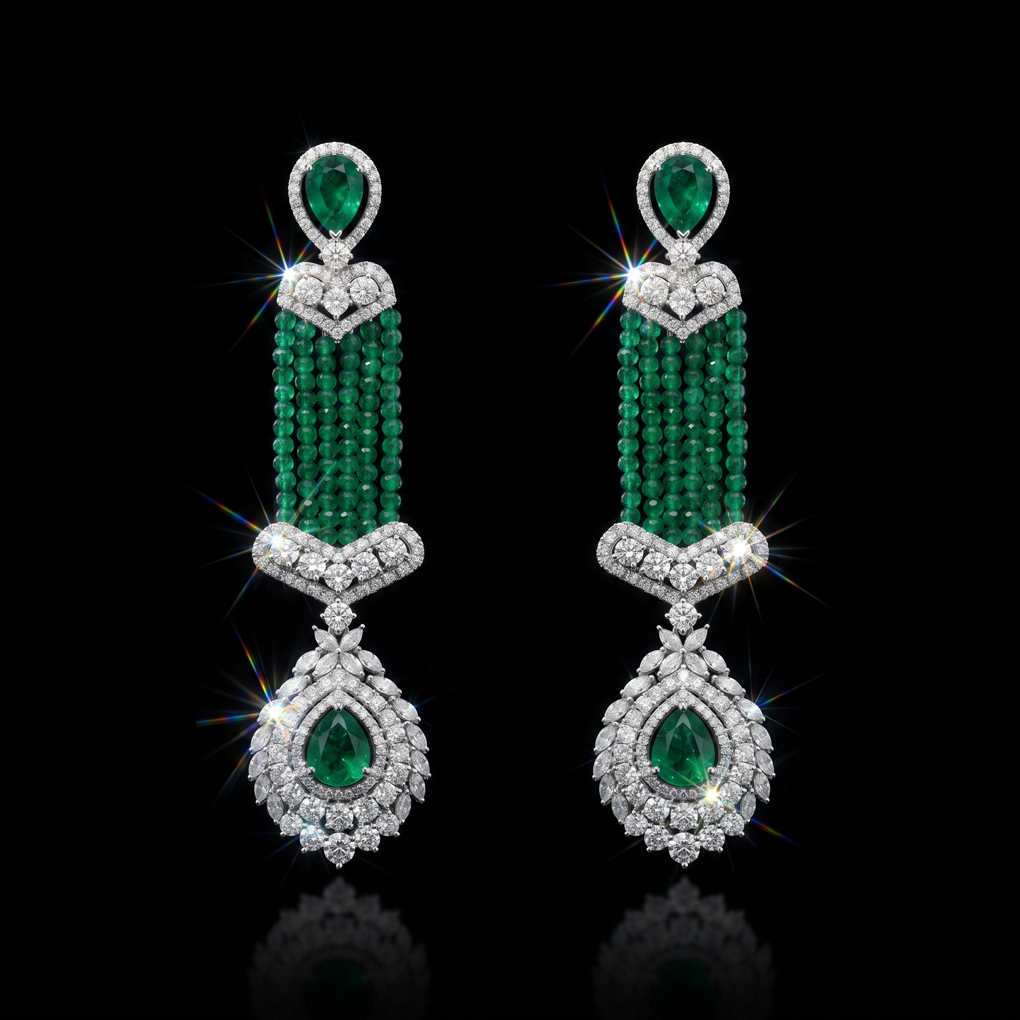 Emerald Royale Necklace Set