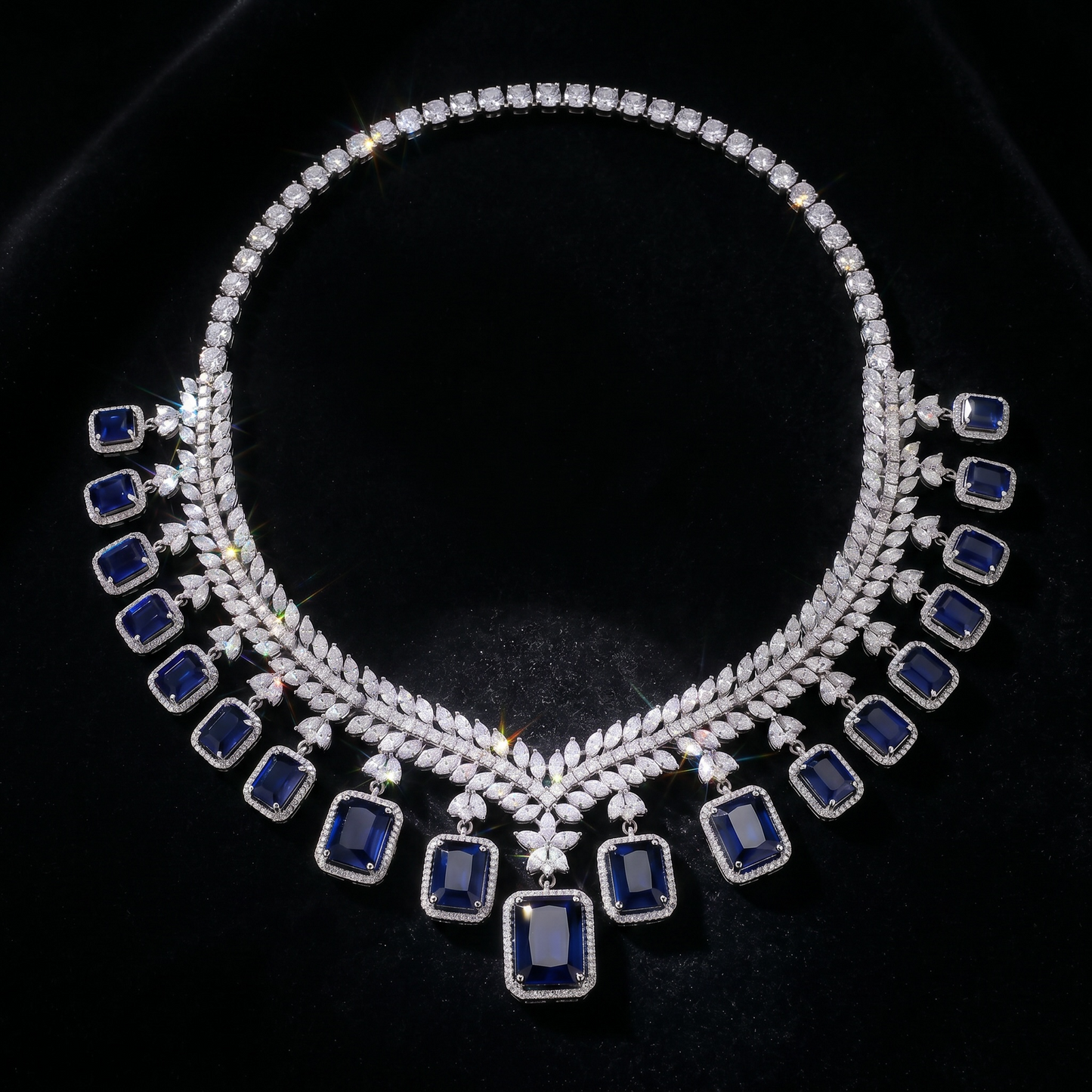 Blue Radiance Jewelry Set