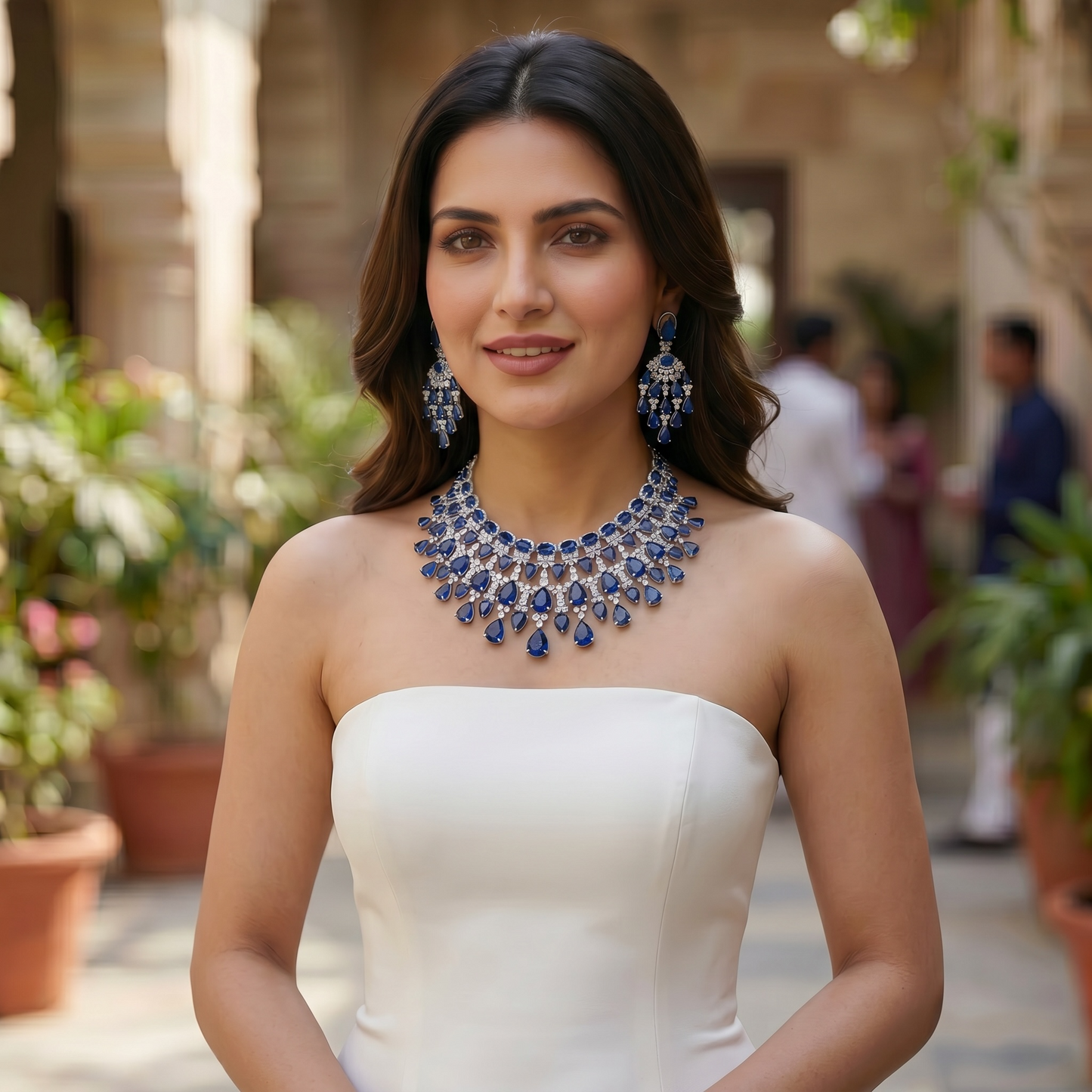Sapphire Royale Jewelry Set