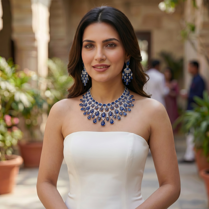 Sapphire Royale Jewelry Set