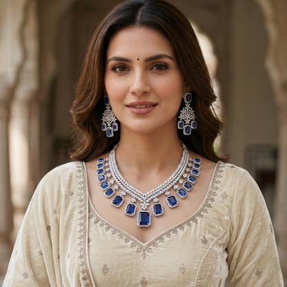 Blue Radiance Jewelry Set