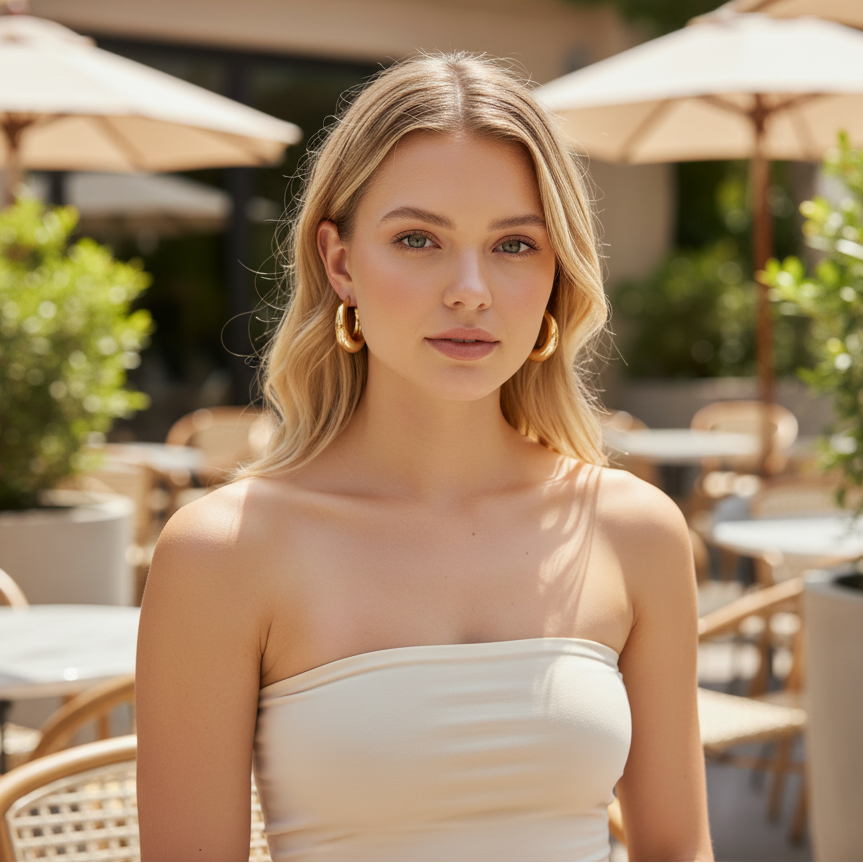 Luna Curve Hoops