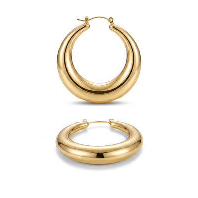 Aurelia Statement Hoops