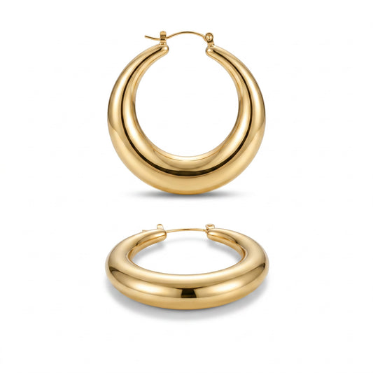 Aurelia Statement Hoops