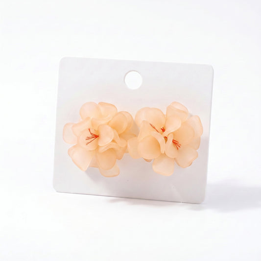 Blush Petal Earrings