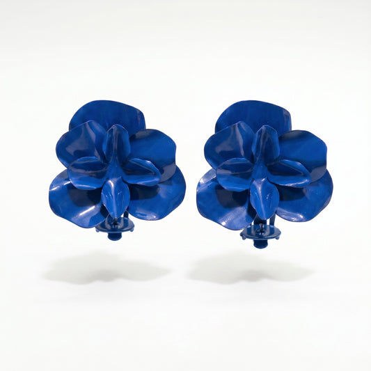 Sapphire Bloom Earrings
