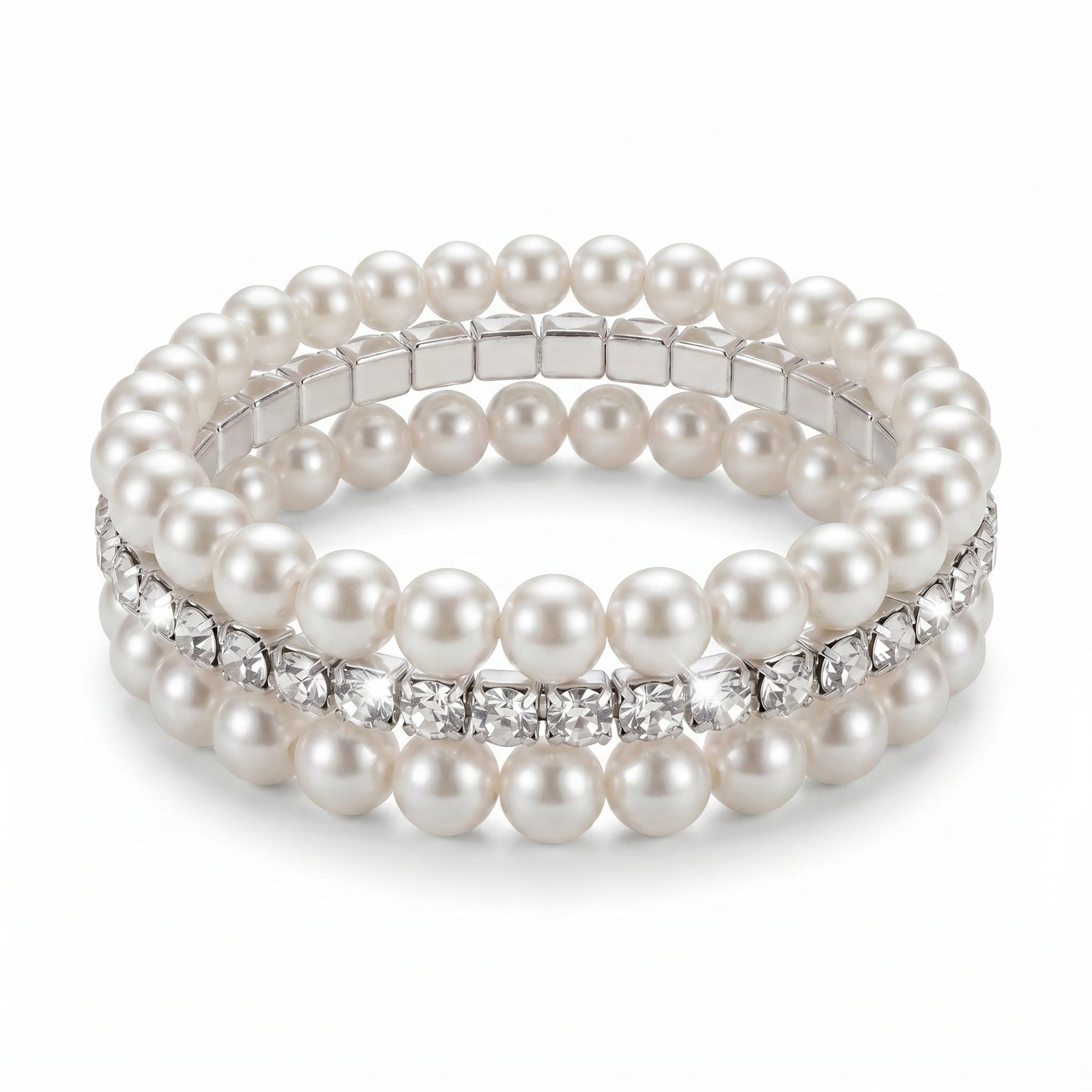Trinity Pearl Bracelet