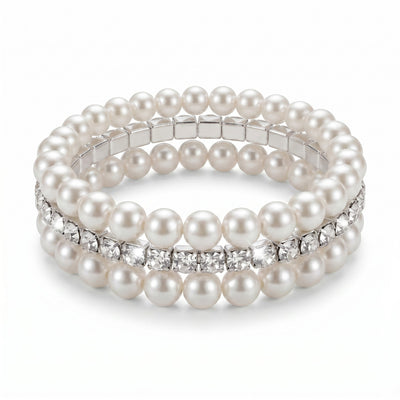 Trinity Pearl Bracelet