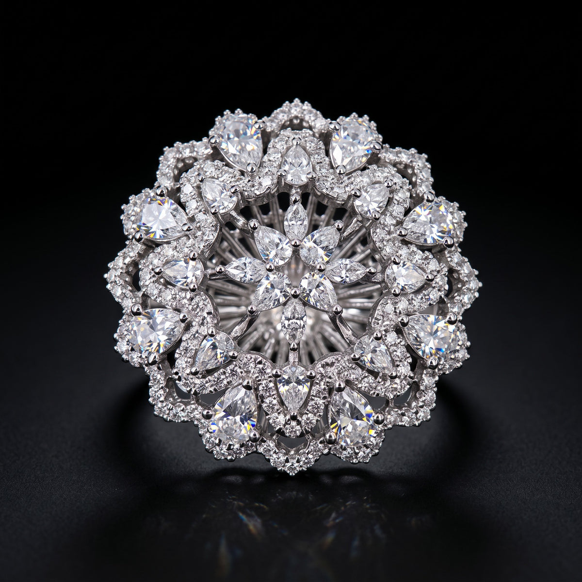 Imperial Rosette Ring